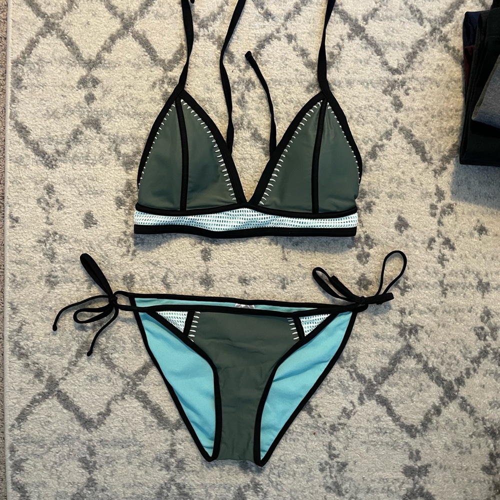 Xhilaration Crochet Bikini Set